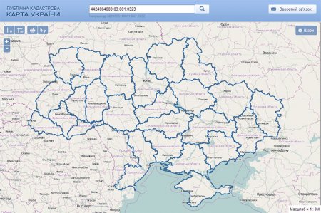 Земельный кадастр Украины доступен через Интернет